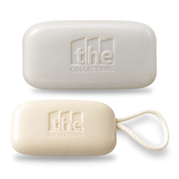 Bath soap bar with string for a relaxing massage.